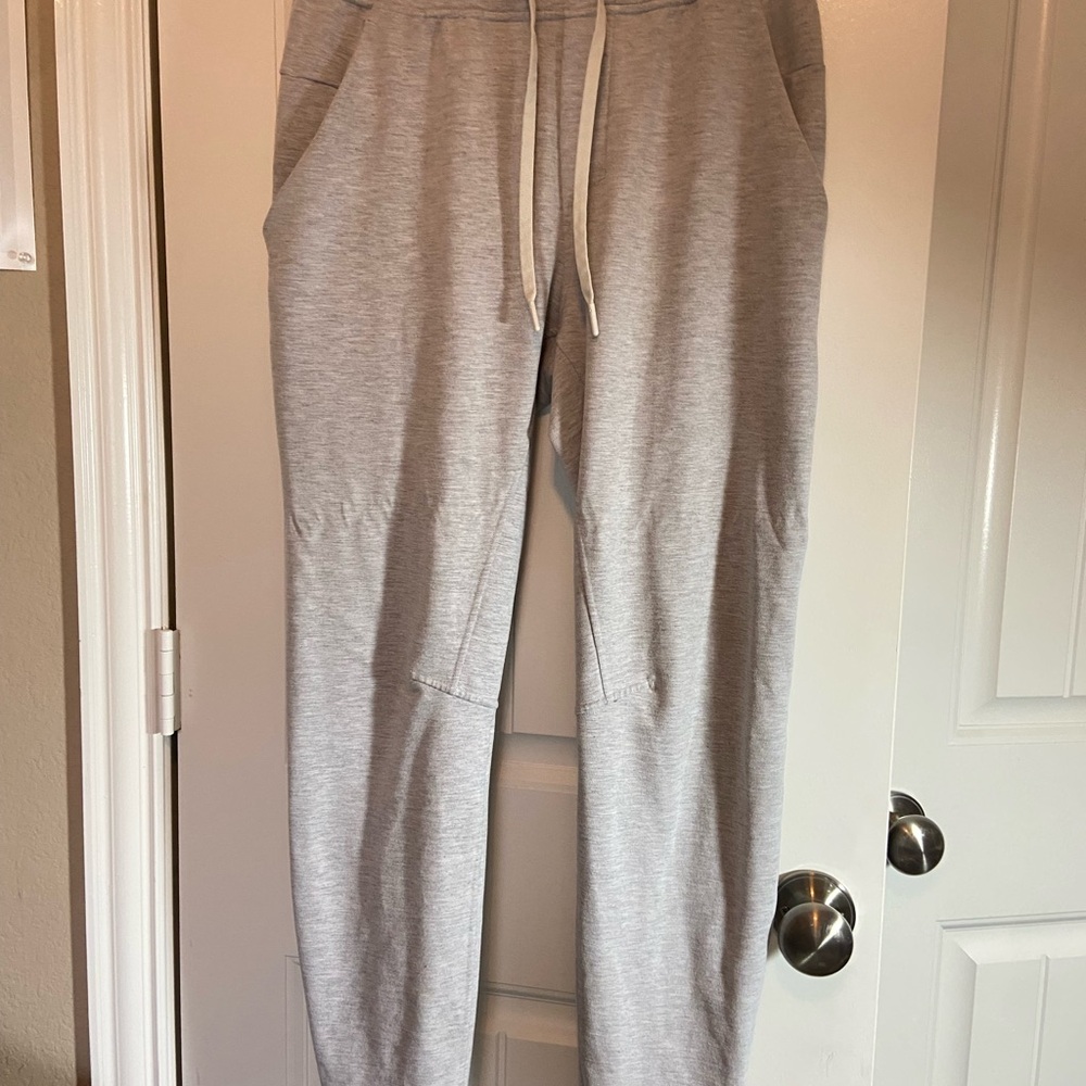 Lululemon Athletica Gray Sweatpants with Tapered Legs
